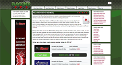 Desktop Screenshot of playpokeronline.com