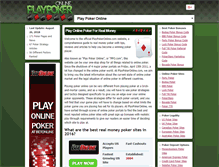 Tablet Screenshot of playpokeronline.com